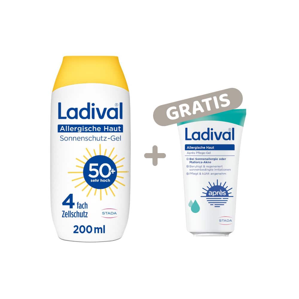 Ladival Allergische Haut Sonnenschutz-Gel LSF 50+ 200 ml Gel