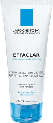 LA ROCHE-POSAY Effaclar schäumendes Reinigungsgel 200 ml Gel
