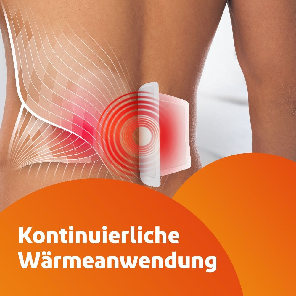 Voltaren Wärmepflaster Rücken 4 St Pflaster