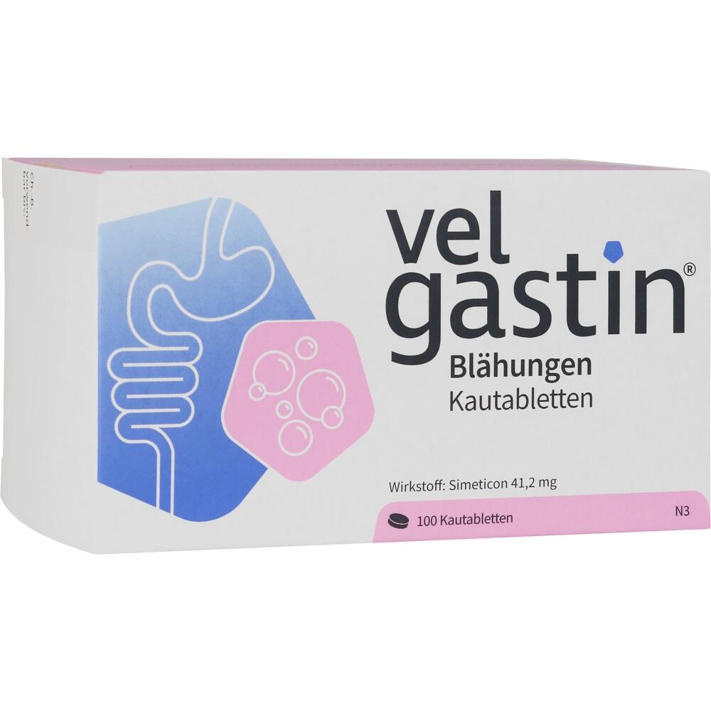 velgastin Blähungen 100 St Kautabletten
