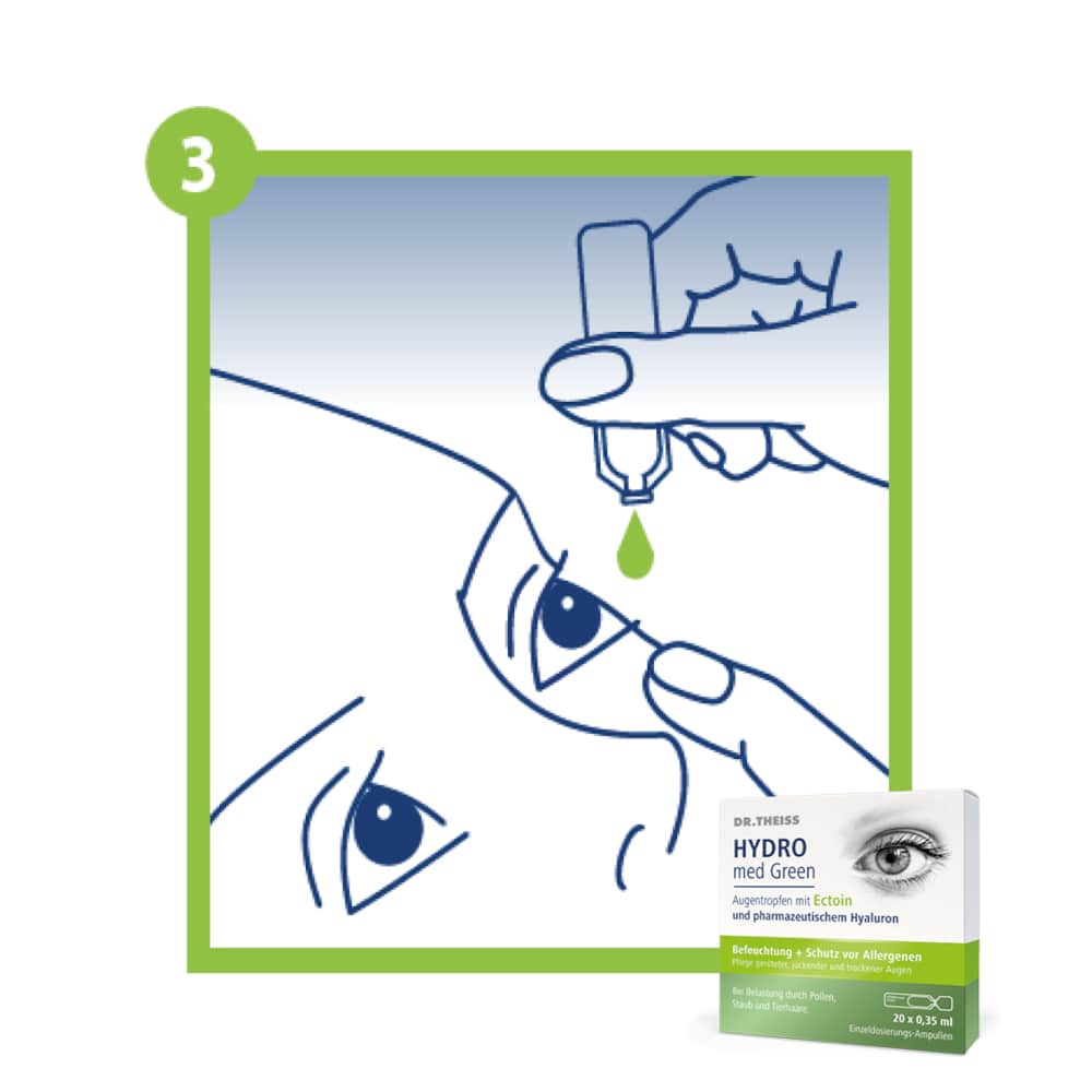 DR.THEISS HYDRO med Green 20X0.35 ml Augentropfen