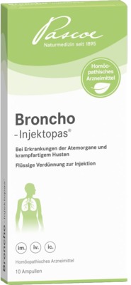 BRONCHO INJEKTOPAS Ampullen 10 St Ampullen