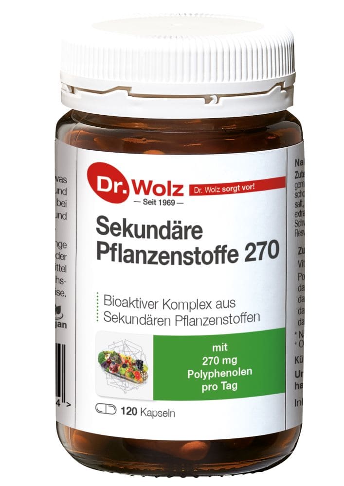 Dr. Wolz Sekundäre Pflanzenstoffe 270 120 St Kapseln