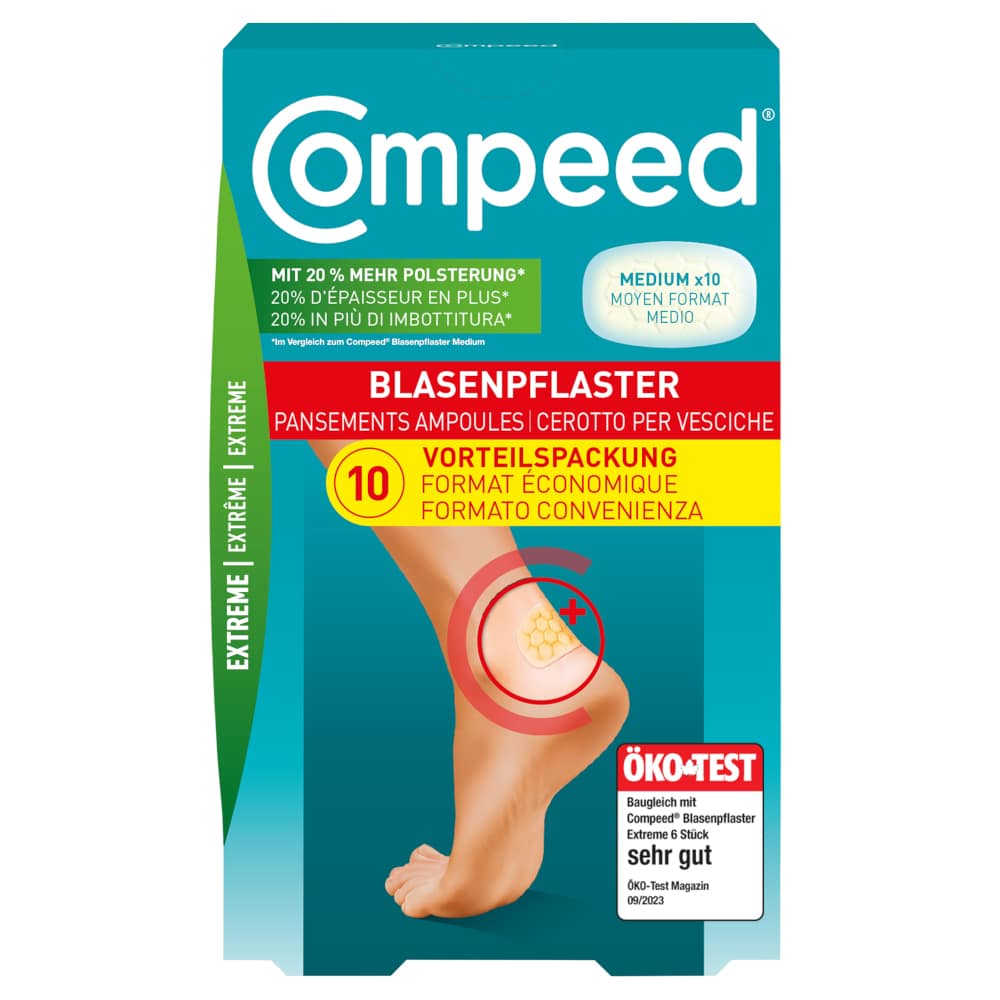 Compeed Blasenpflaster EXTREME 10 St Pflaster