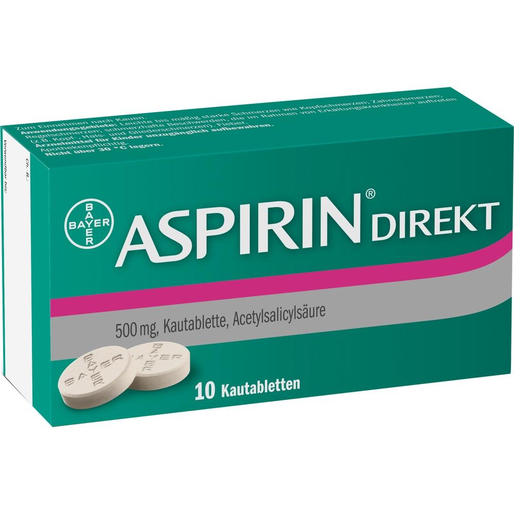 Aspirin Direkt 10 St Kautabletten