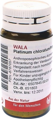 WALA Platinum chloratum/Pancreas comp. 20 g Globuli