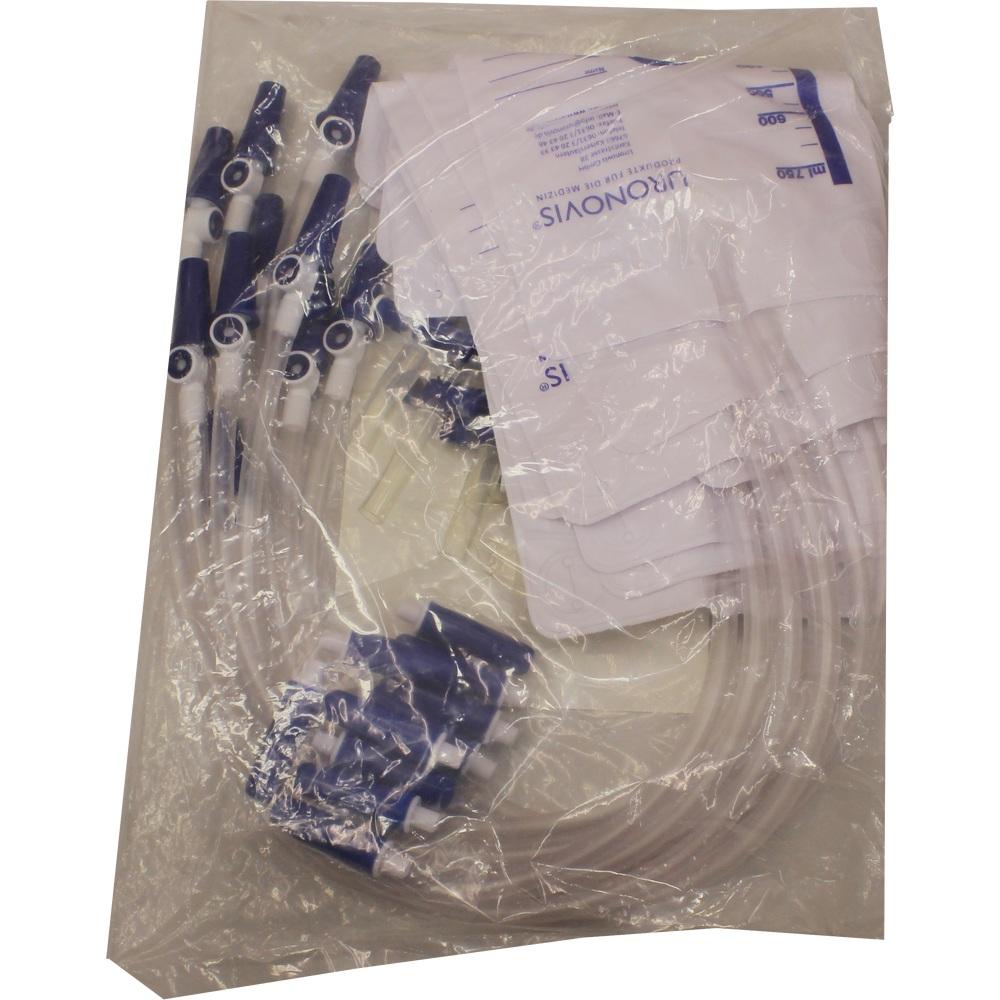 BF-Comfort Beinbtl.750 ml 50 cm m.Vlies Ablauf 10 St Beutel