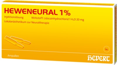 HEWENEURAL 1% Ampullen 50X2 ml Ampullen