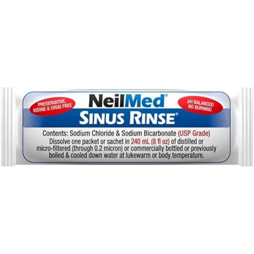 NeilMed Sinus Rinse Nachfüllpack mit 60 Salzbeuteln 60X2.4 g Salz