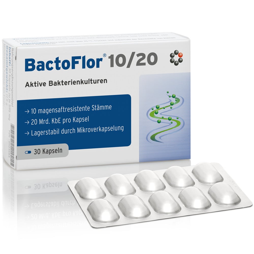 BACTOFLOR 10/20 Kapseln 30 St Kapseln