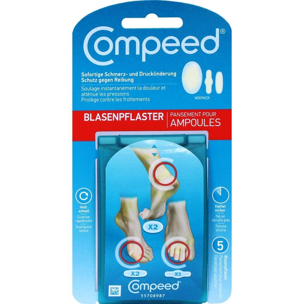 COMPEED Blasenpflaster Mixpack 5 St Pflaster