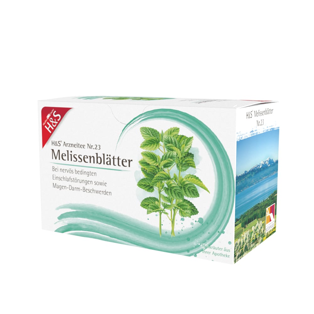 H&S Arzneitee Melissenblätter 20X1.5 g Filterbeutel