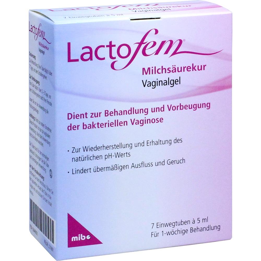 Lactofem Milchsäurekur Vaginalgel 7X5 ml Vaginalgel