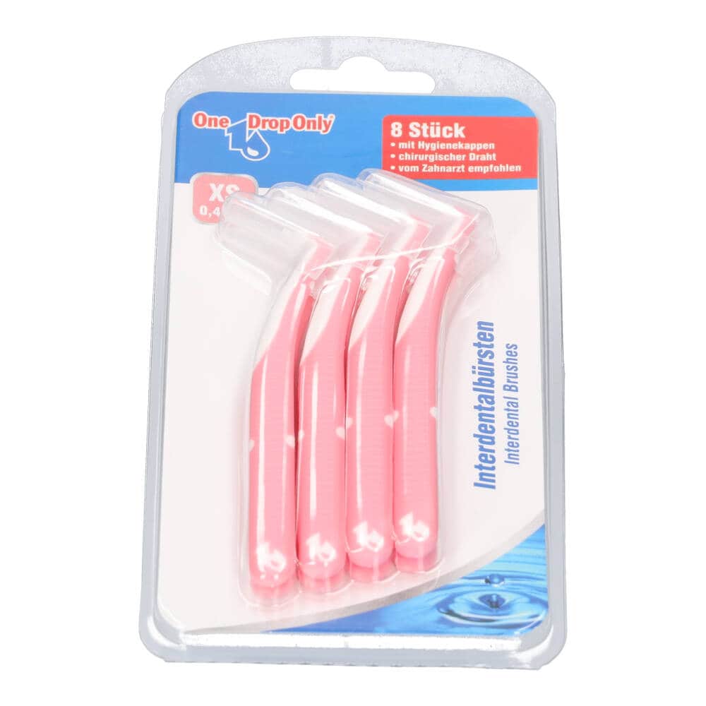 One Drop Only Interdentalbürsten XS 0,4 pink 8 St Zahnbürste