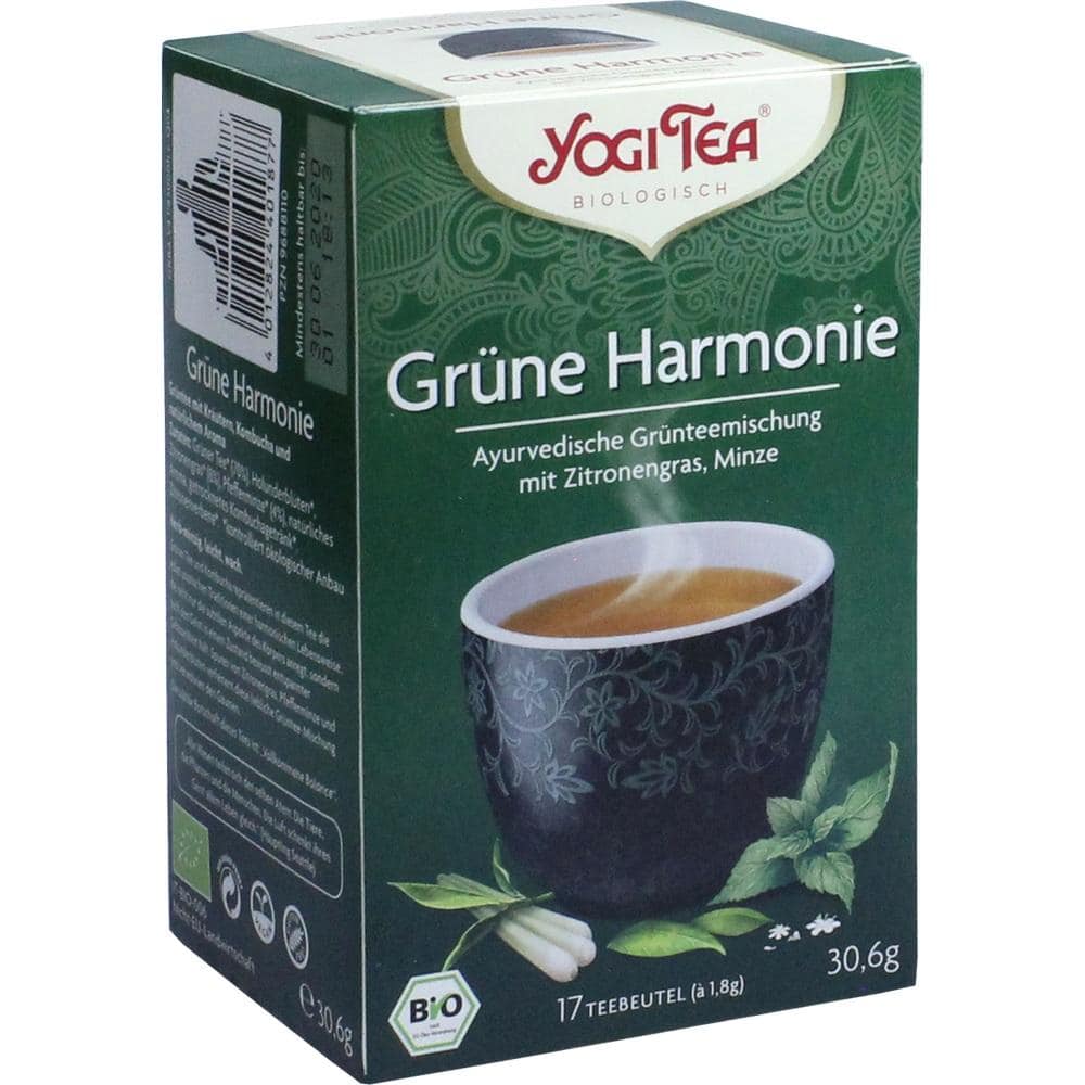 YOGI TEA Grüne Harmonie Bio Filterbeutel 17X1.8 g Filterbeutel