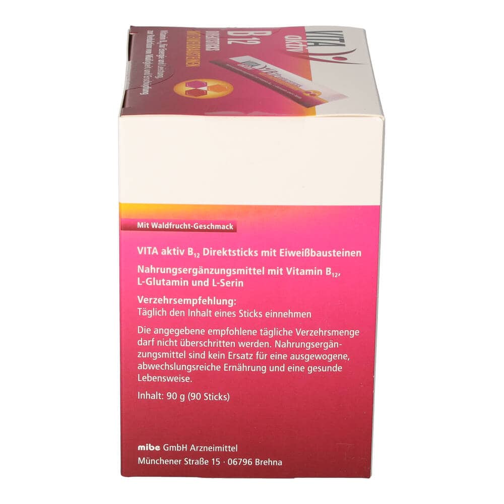 VITA aktiv B12 DIREKTSTICKS 90 St Beutel