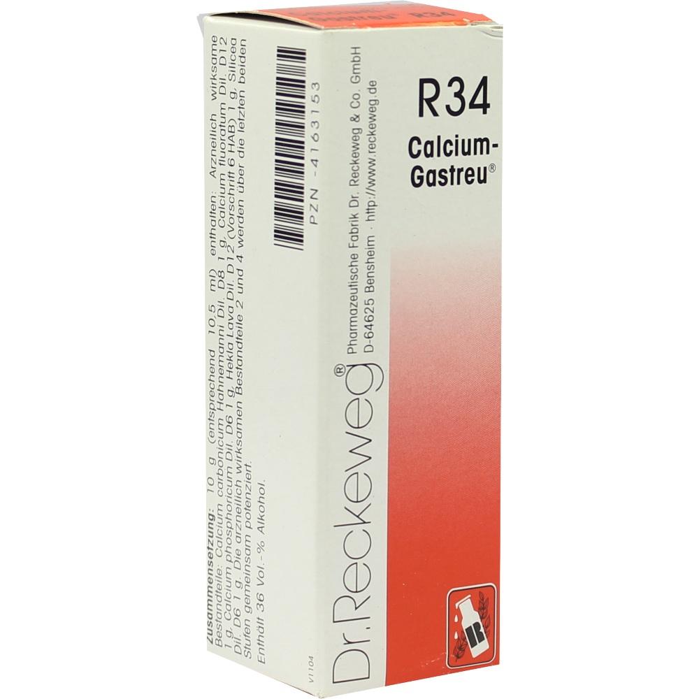 CALCIUM GASTREU R 34 Tropfen zum Einnehmen 22 ml Mischung