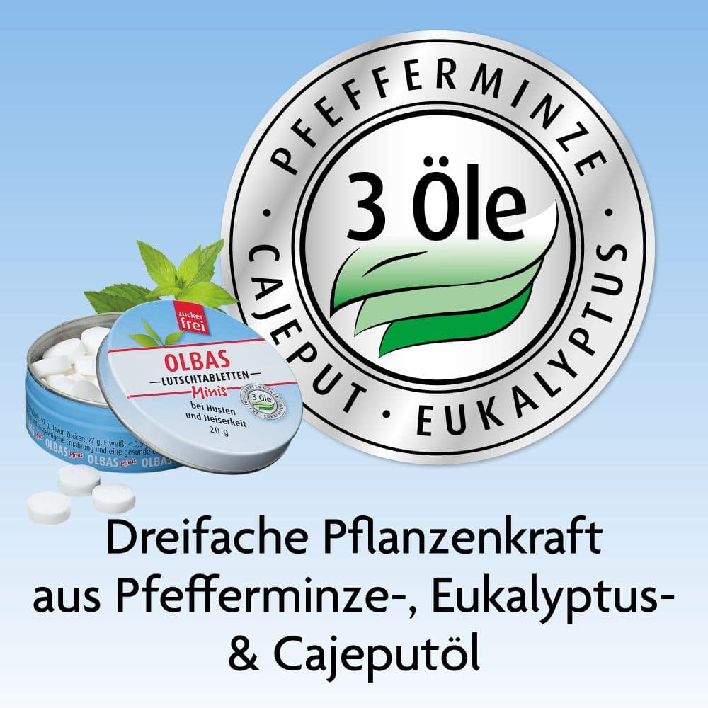 OLBAS Lutschtabletten Minis 20 g Lutschtabletten