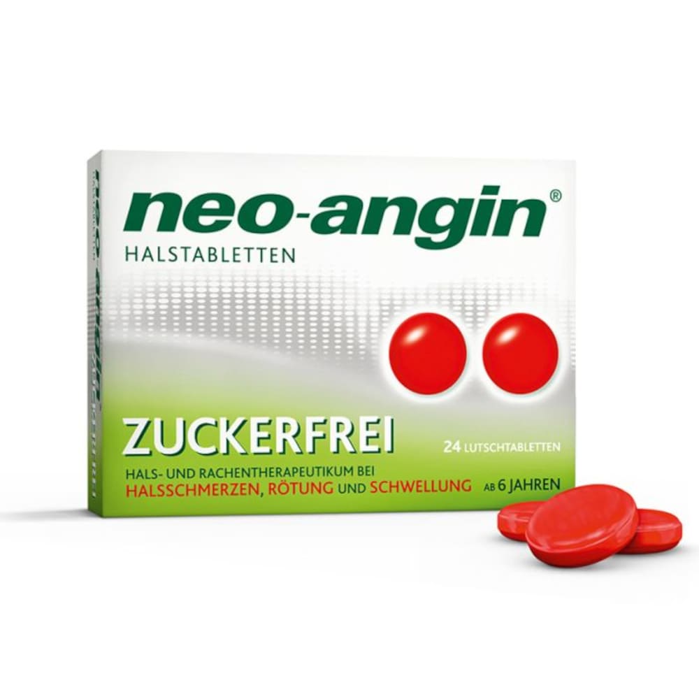 neo-angin HALSTABLETTEN ZUCKERFREI 24 St Lutschtabletten