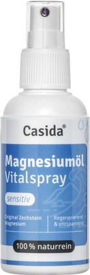 Casida Magnesiumöl Vitalspray Sensitiv Zechstein 100 ml Spray