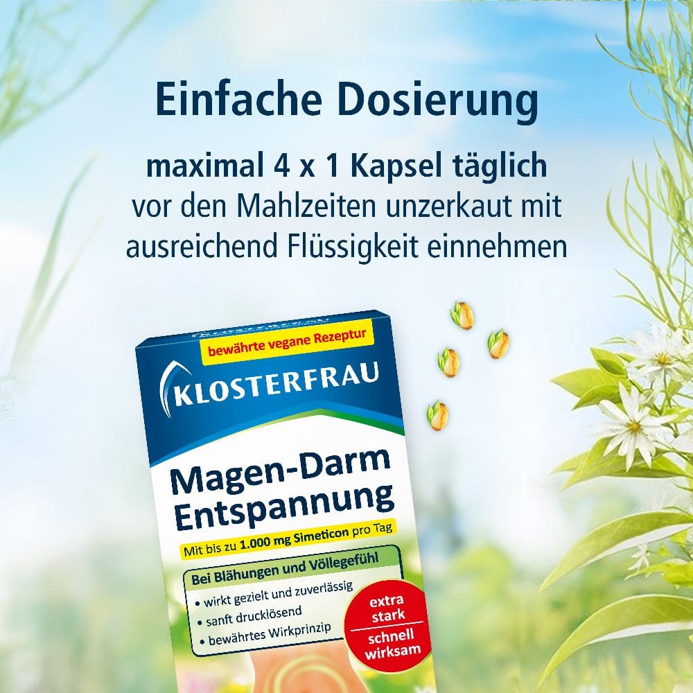 KLOSTERFRAU Magen-Darm Entspannung  20 St Kapseln