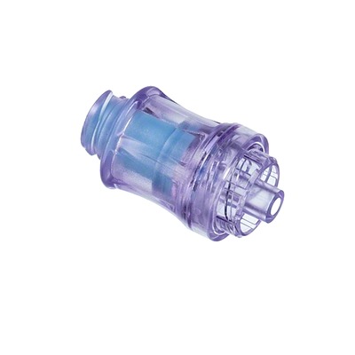 SAFEFLOW Membranventil nadelfr.m.Verlängerung blau 1 St