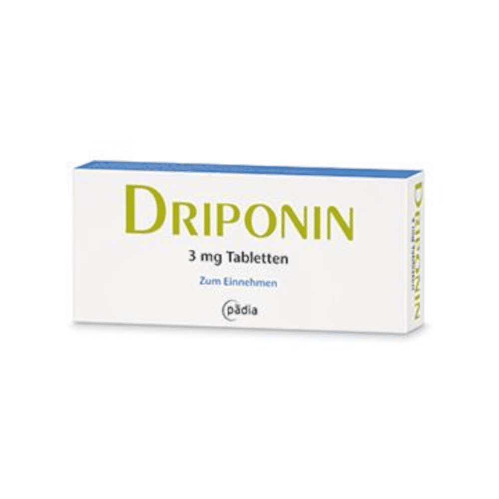 DRIPONIN 3mg Tabletten 4 St Tabletten