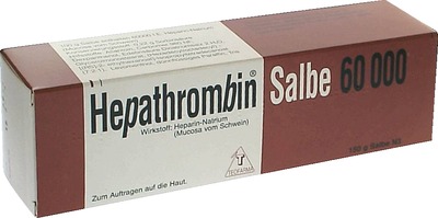 Hepathrombin 60000 150 g Salbe