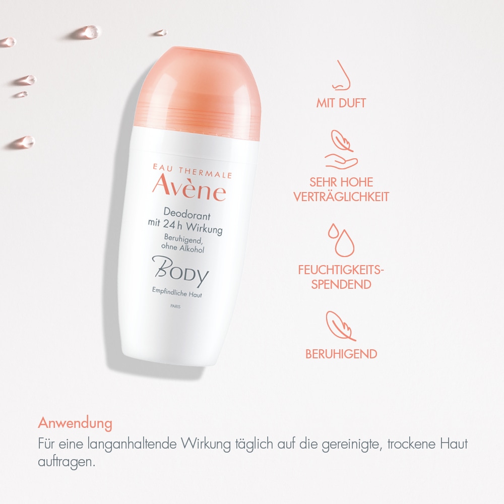 Avene Body Deodorant Mit 24h Wirkung 50 ml