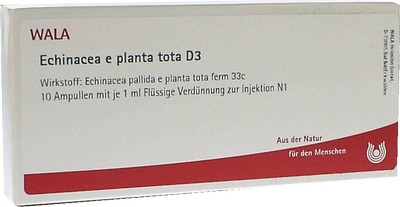 Echinacea e planta tota D3 Ampullen 10X1 ml Ampullen