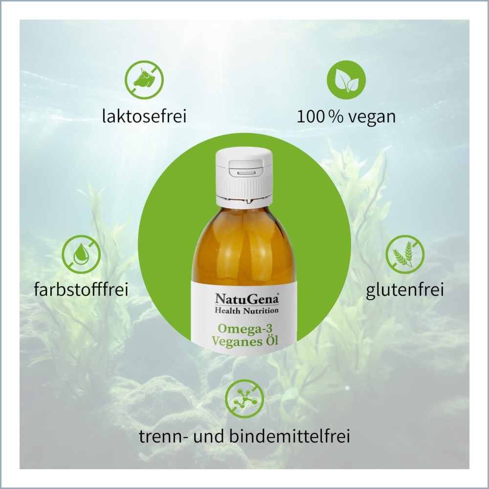 NatuGena Omega-3 Veganes Öl 100 ml Öl