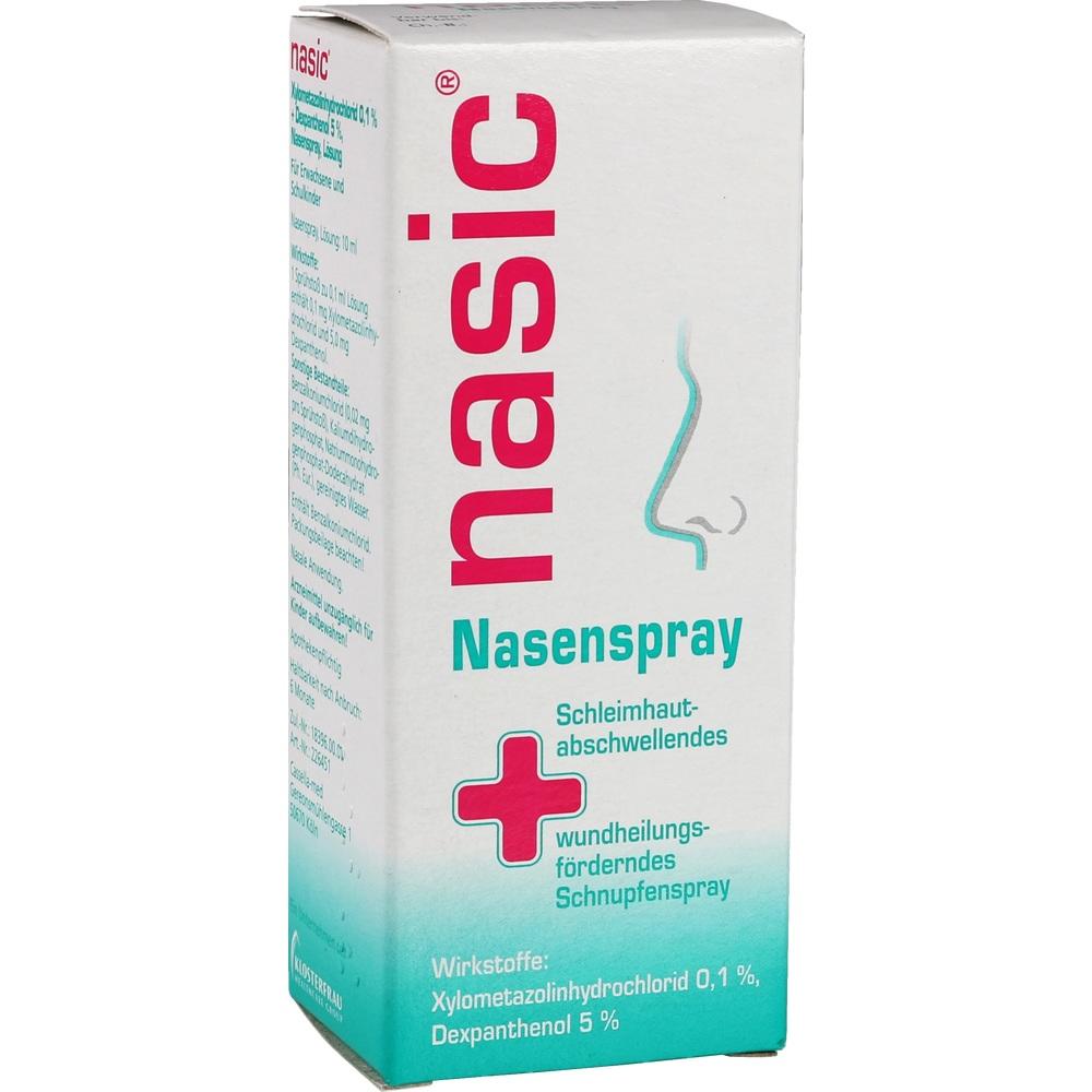 nasic Nasenspray Erwachsene und Schulkinder 10 ml Nasenspray