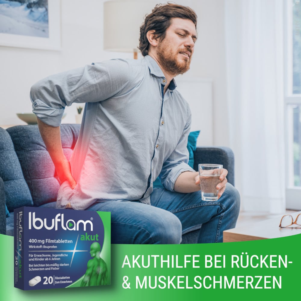 Ibuflam akut 400 mg  50 St Filmtabletten