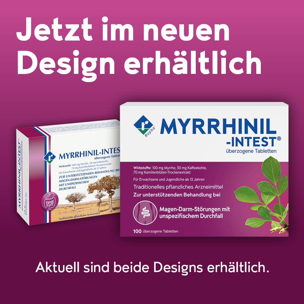 MYRRHINIL-INTEST 100 St Überzogene Tabletten