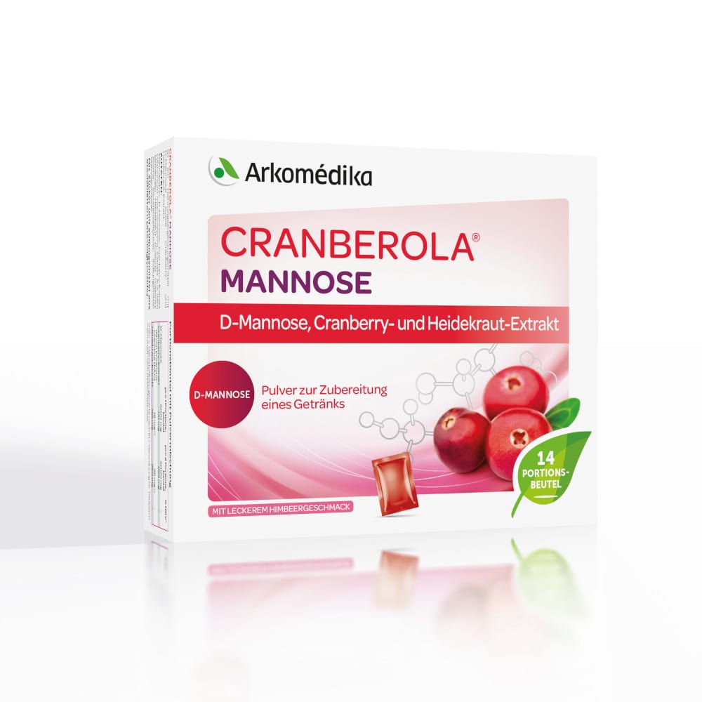 CRANBEROLA MANNOSE 14X4 g Pulver zur Herstellung einer Lösung zum Einnehmen