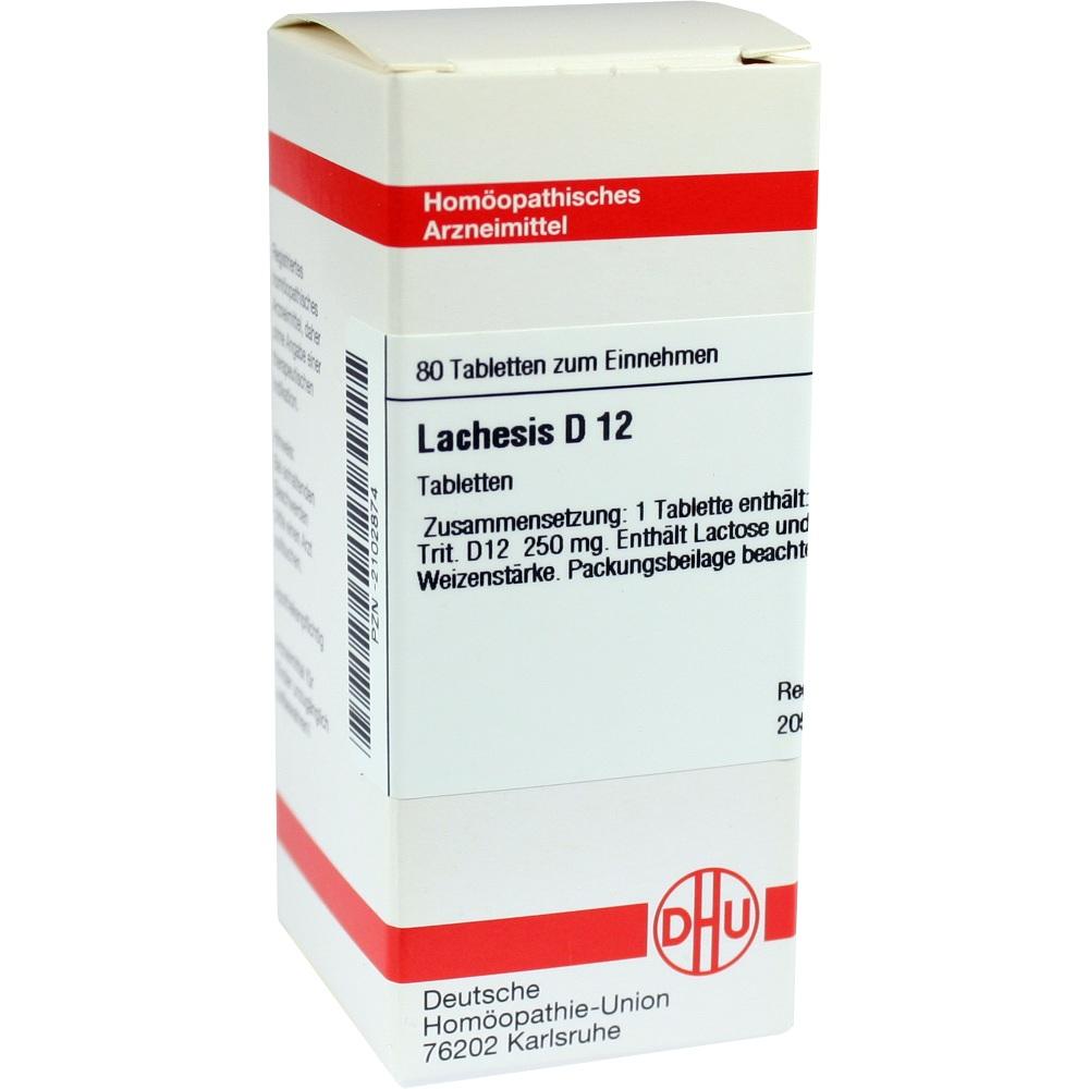 LACHESIS D 12  80 St Tabletten