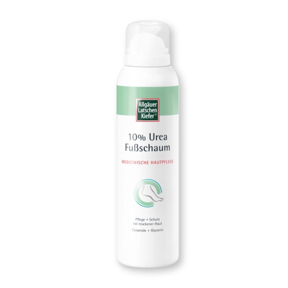 Allgäuer Latschenkiefer 10% Urea Fußschaum 150 ml Schaum
