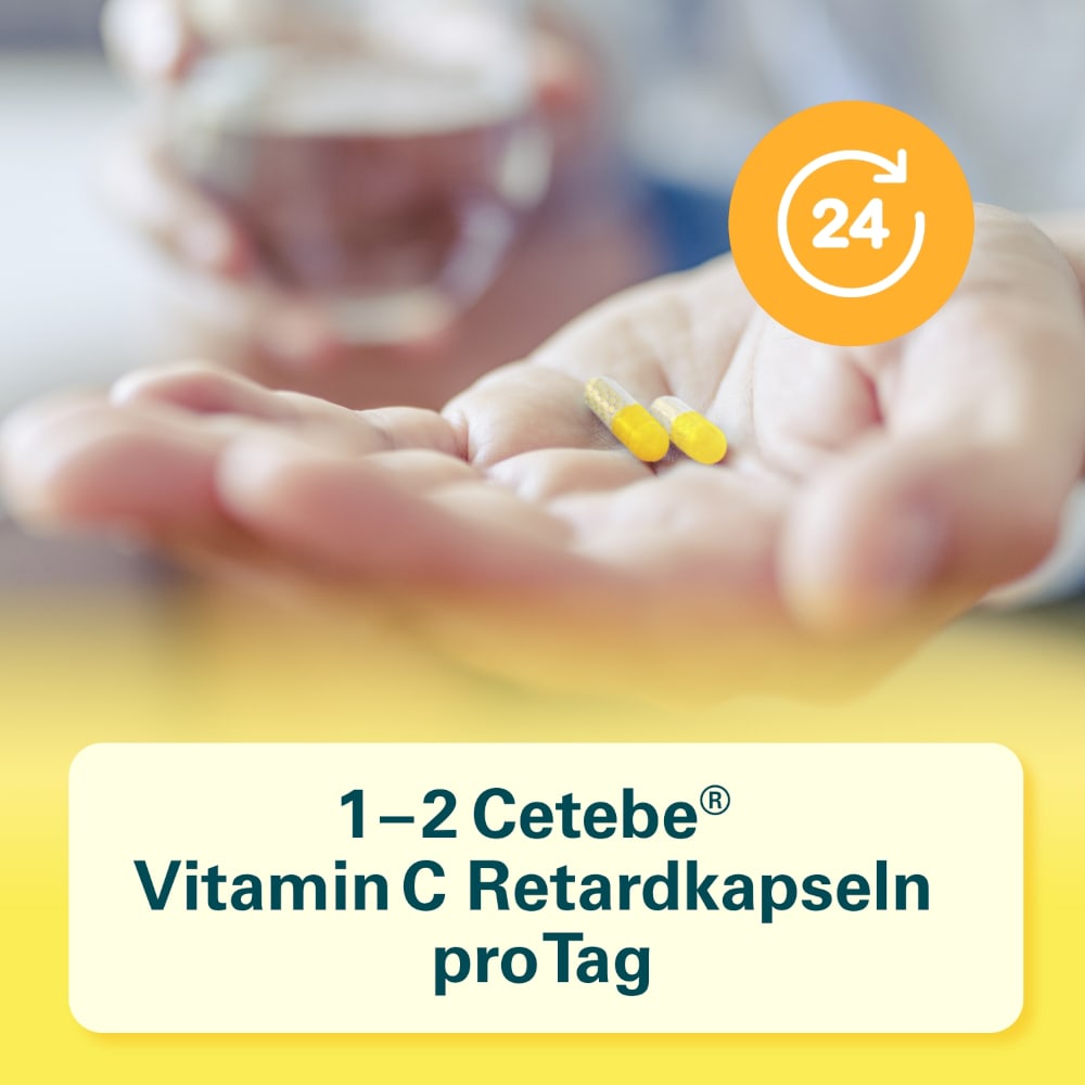 CETEBE Vitamin C 500 mg 60 St Hartkapseln