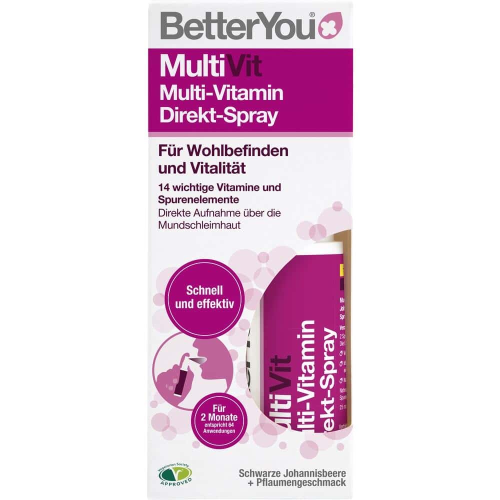 BetterYou Multi-Vitamin Direkt-Spray 25 ml Spray