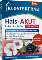 KLOSTERFRAU Hals-AKUT  16 St Lutschtabletten