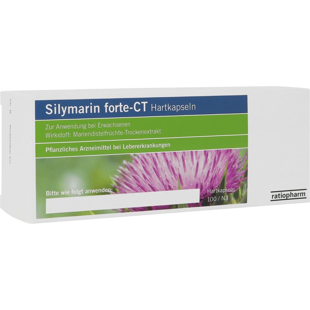 Silymarin forte-CT 100 St Hartkapseln