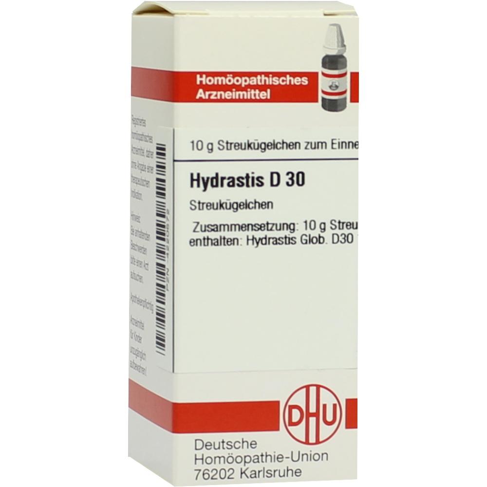 HYDRASTIS D 30 Globuli 10 g Globuli