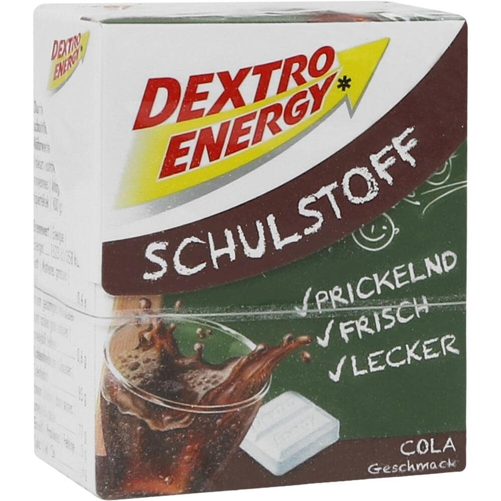 DEXTRO ENERGY SCHULSTOFF COLA 50 g Täfelchen