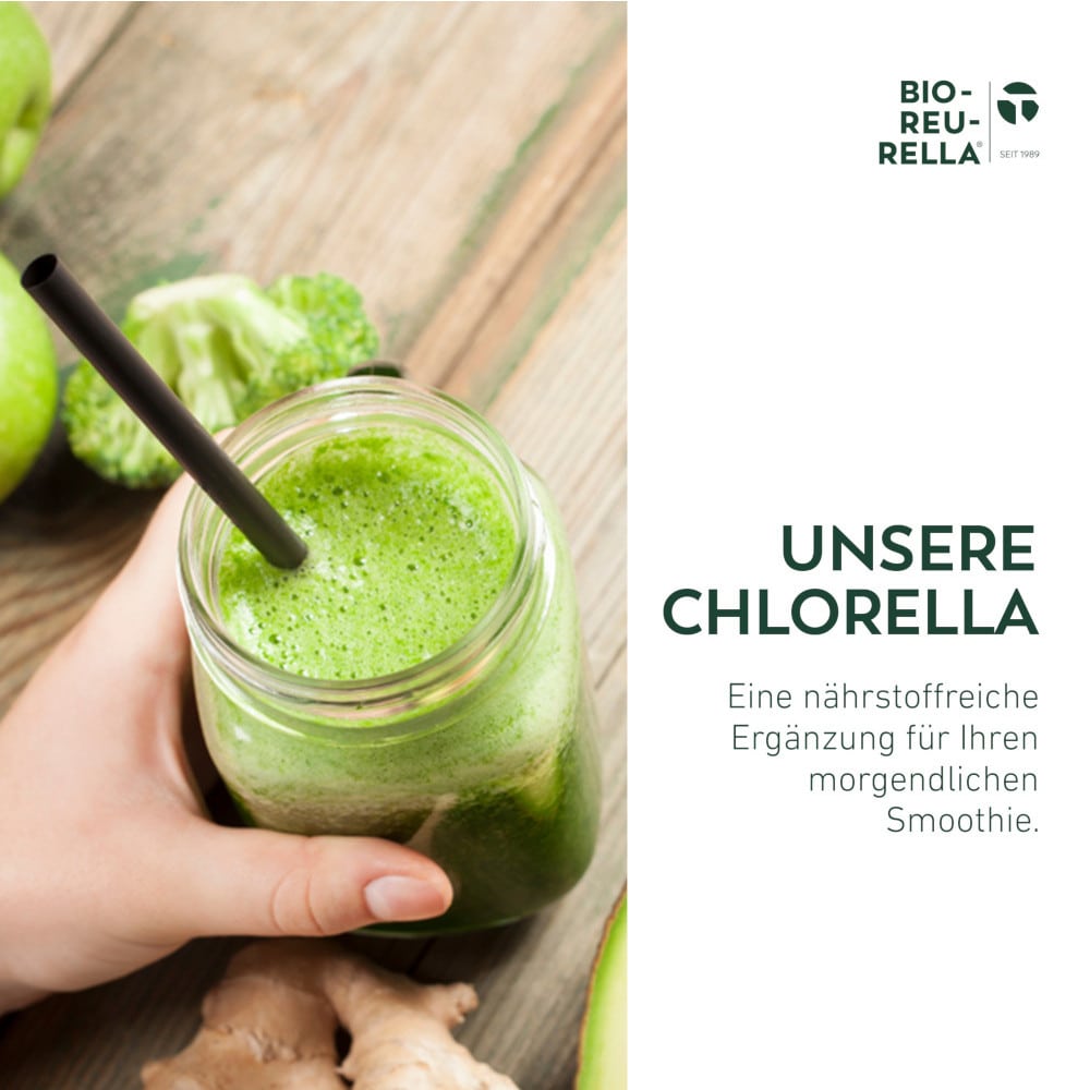 BIO REU-RELLA BIO CHLORELLA 180 g Pulver