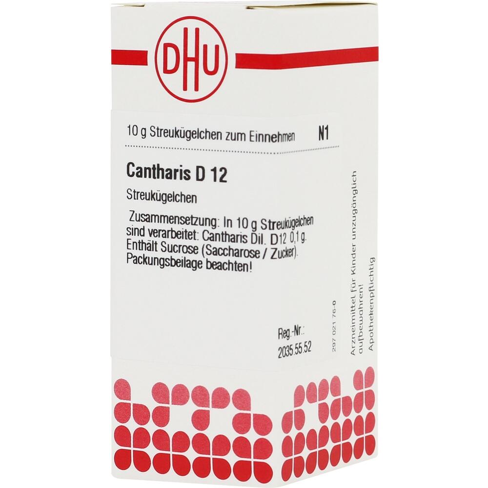 CANTHARIS D 12 Globuli 10 g Globuli