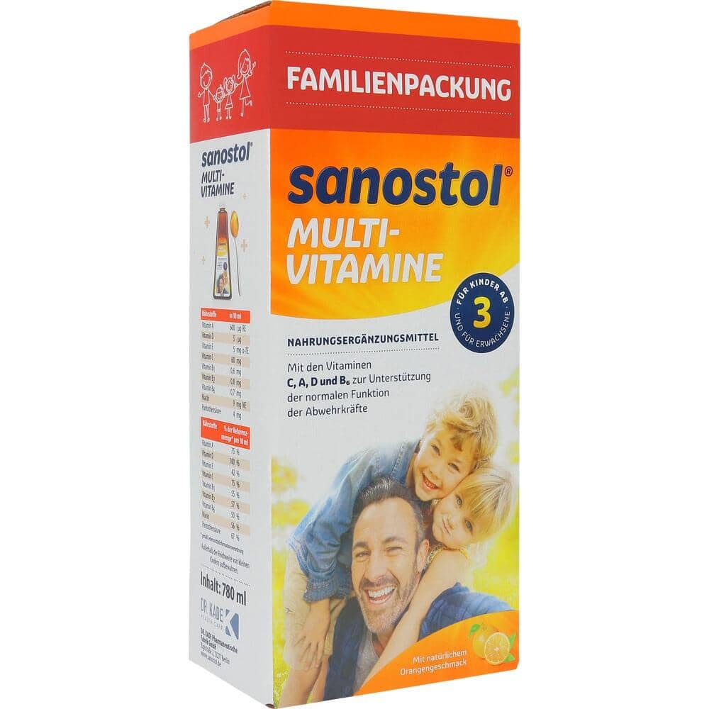 sanostol MULTIVITAMINE 780 ml Saft