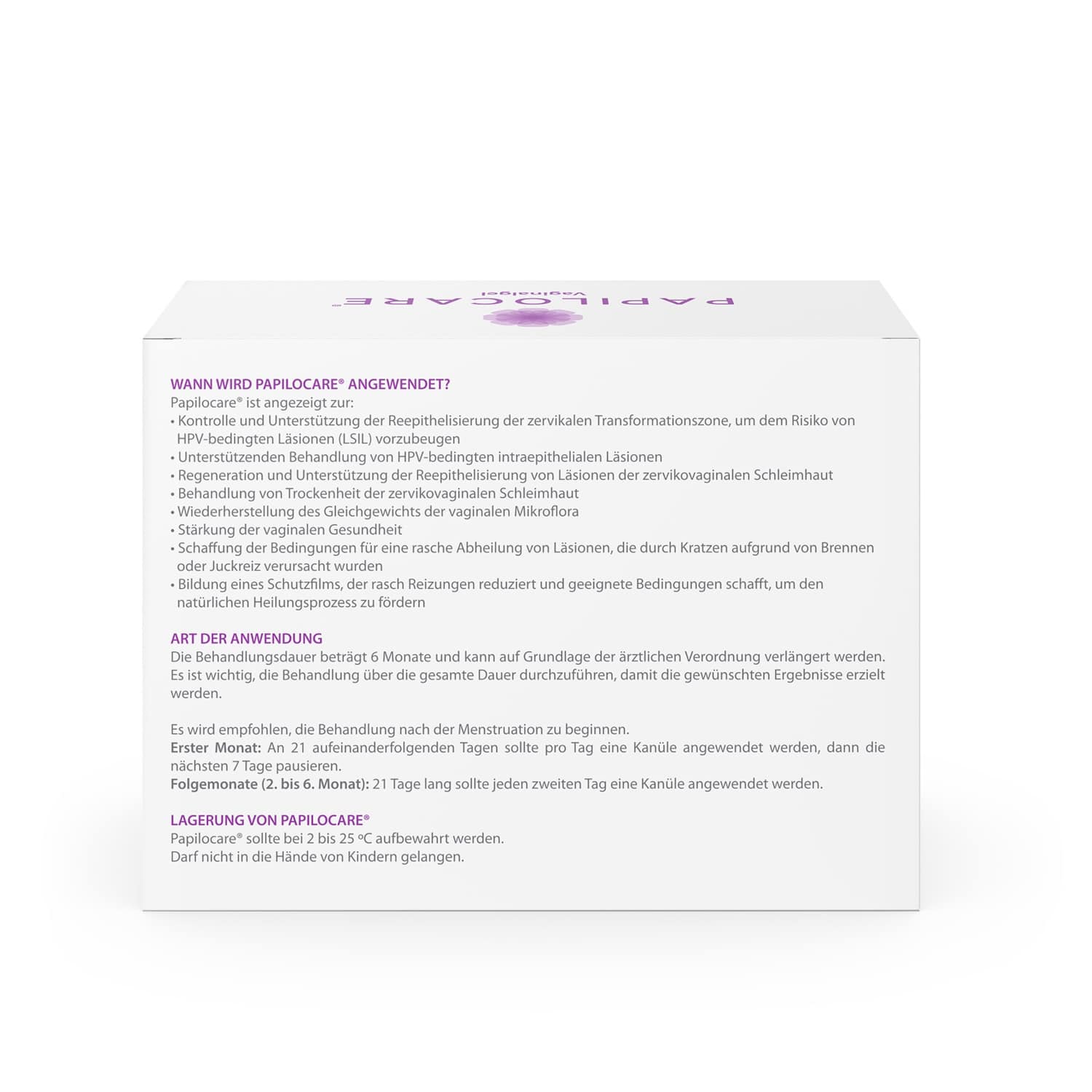 PAPILOCARÉ 21X5 ml Vaginalgel PAPILOCARÉ 21X5 ml Vaginalgel