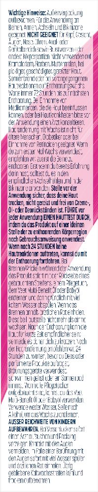 VEET Kaltwachs-Streifen Bikinizone & Achseln 16 St Streifen