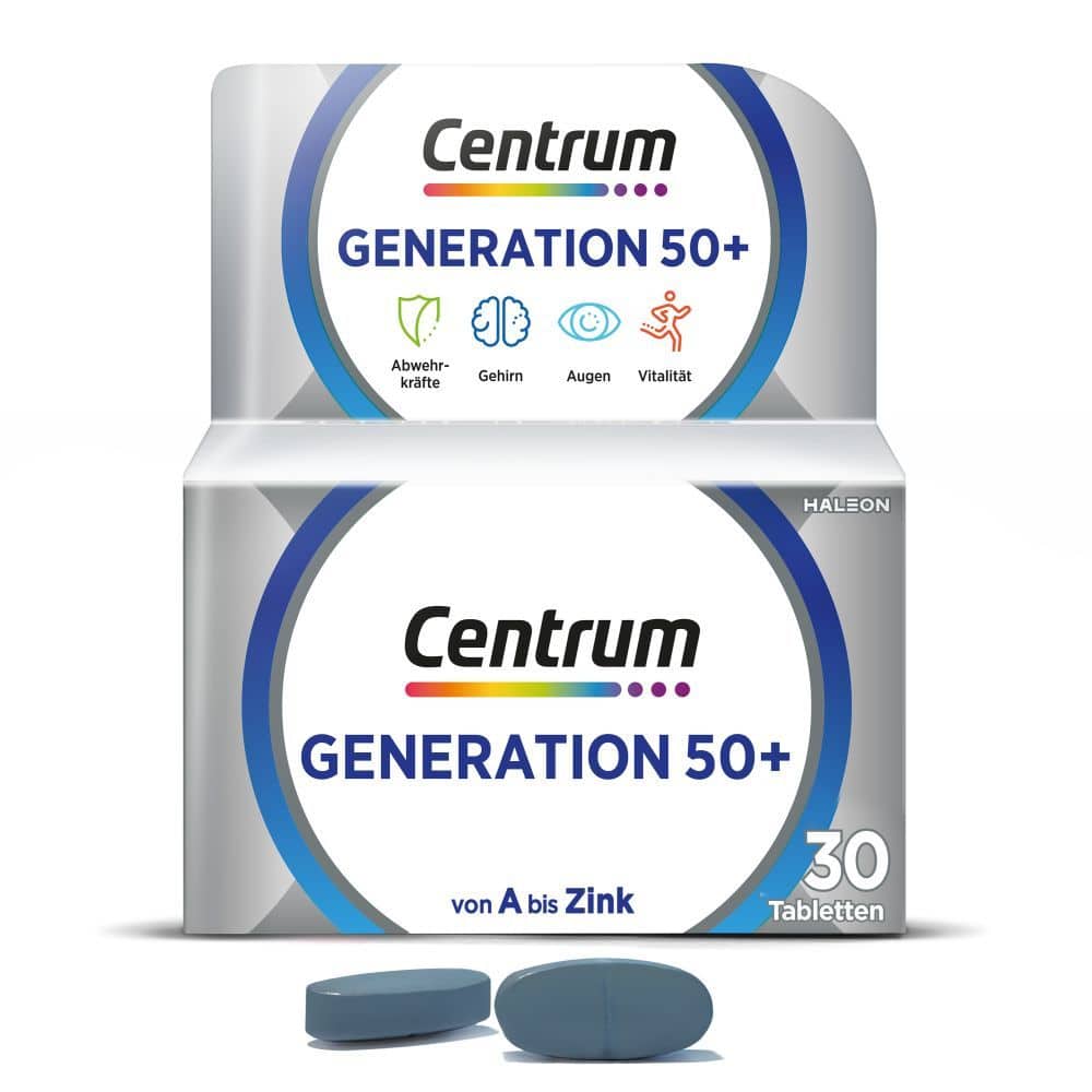 Centrum GENERATION 50+ 30 St Tabletten