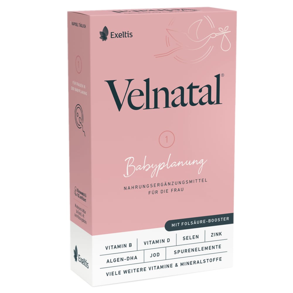 Velnatal 1 Babyplanung 30 St Weichkapseln